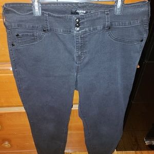 Torrid size 20 jeggings black